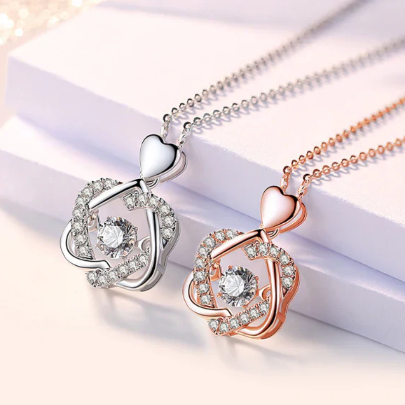أفضل هدية لجميع الأمهات والزوجات والأخوات coffret fleur d'amour éternel argent