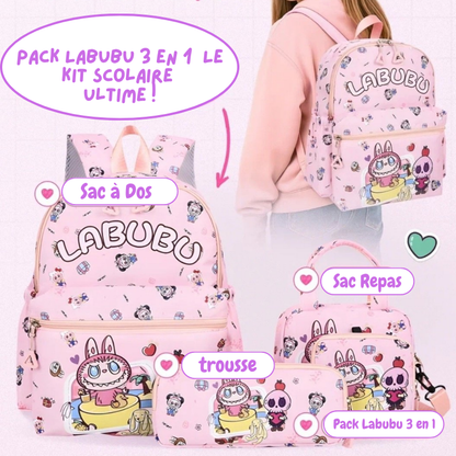 Pack Labubu 3 en 1  Le Kit Scolaire  Ultime !