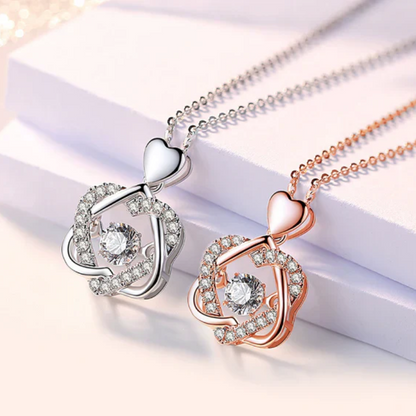 أفضل هدية لجميع الأمهات والزوجات والأخوات coffret fleur d'amour éternel argent